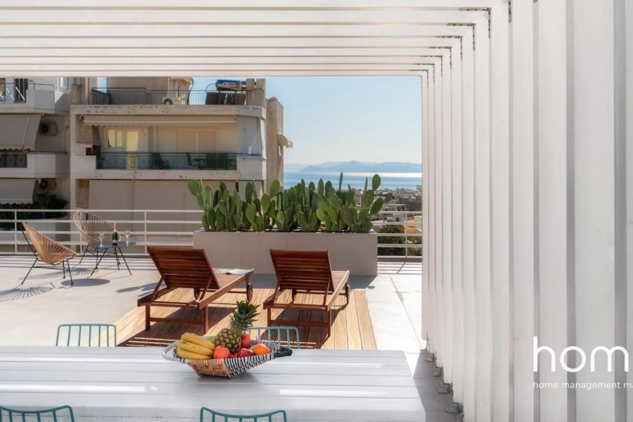 Brand New Homm Penthouse In Ano Glyfada, Dilou Apartment Athens Exterior photo