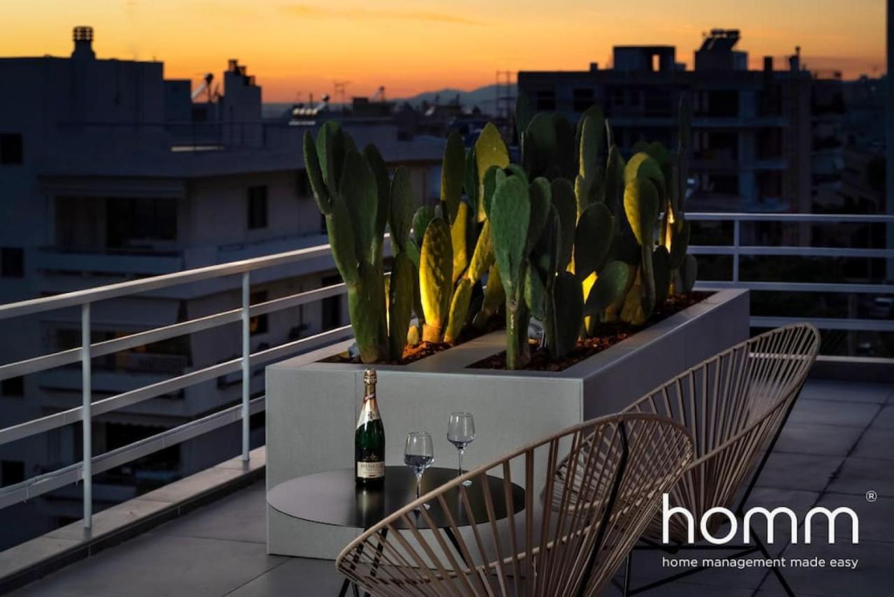Brand New Homm Penthouse In Ano Glyfada, Dilou Apartment Athens Exterior photo