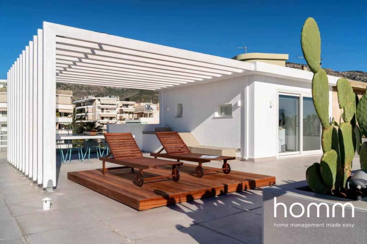 Brand New Homm Penthouse In Ano Glyfada, Dilou Apartment Athens Exterior photo