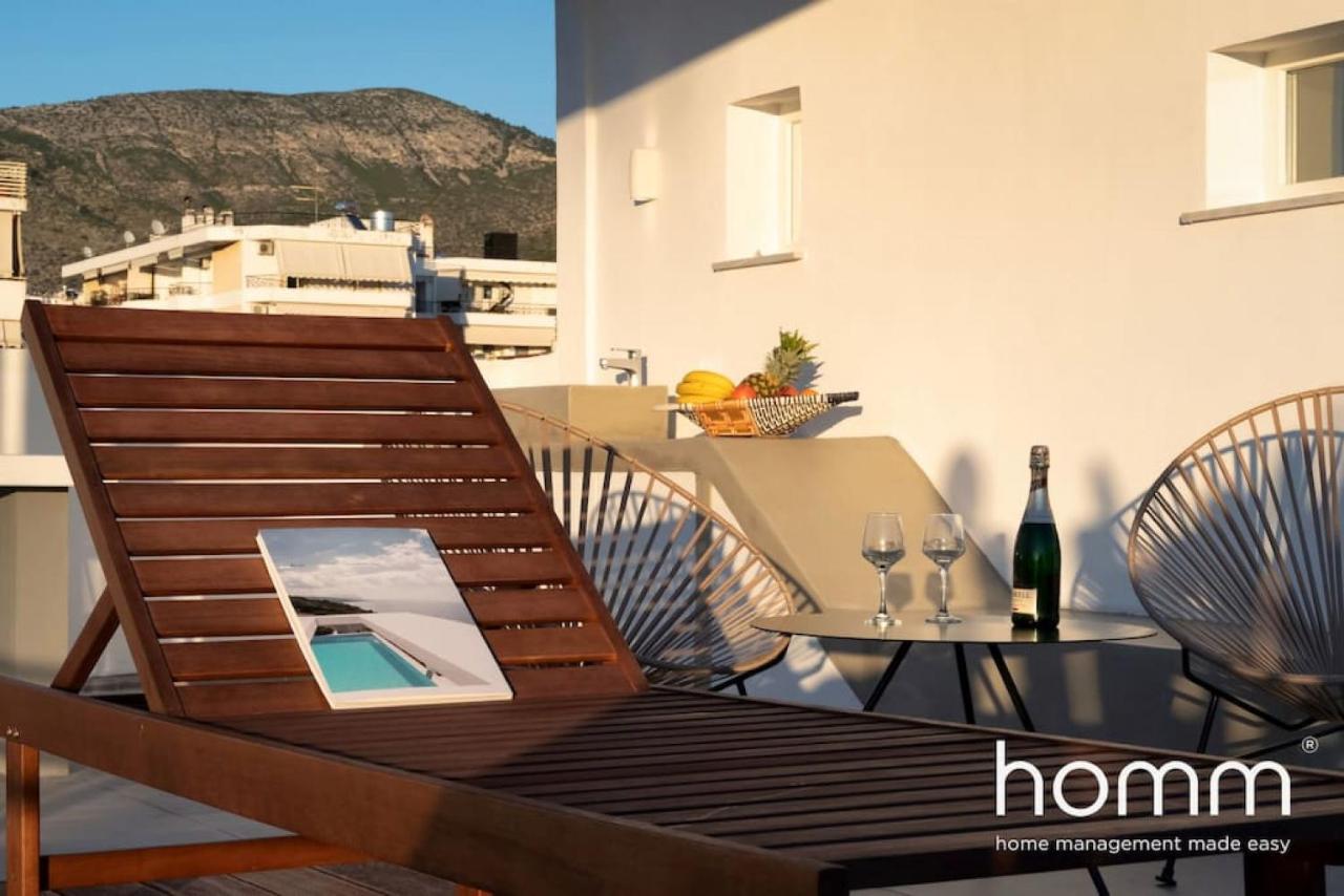 Brand New Homm Penthouse In Ano Glyfada, Dilou Apartment Athens Exterior photo