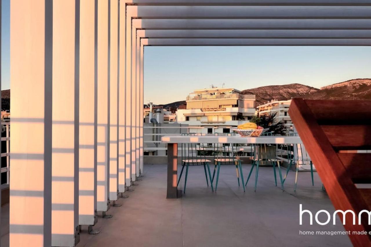 Brand New Homm Penthouse In Ano Glyfada, Dilou Apartment Athens Exterior photo