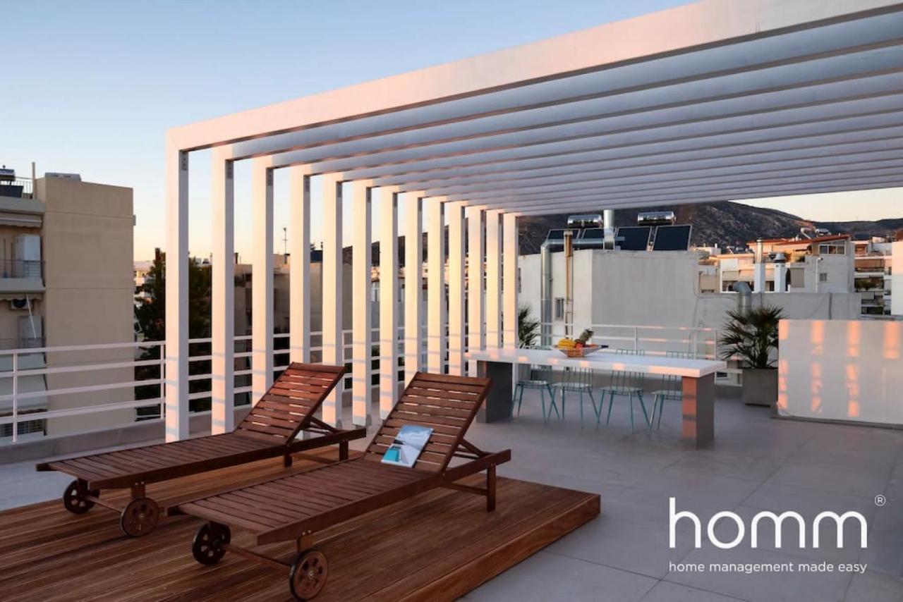 Brand New Homm Penthouse In Ano Glyfada, Dilou Apartment Athens Exterior photo